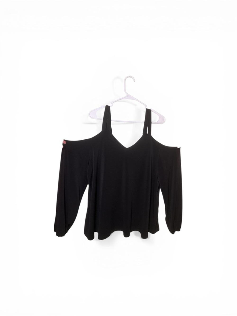 Torrid Black Cold-Shoulder Women's Top